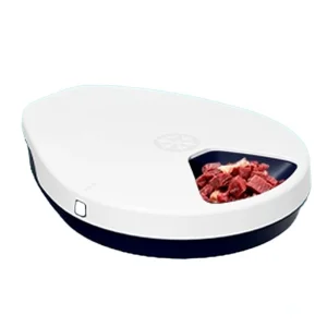 Large Capacity Multi-compartment Wet Food Refrigerator Feeder
