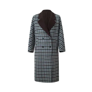 Plaid Overcoat