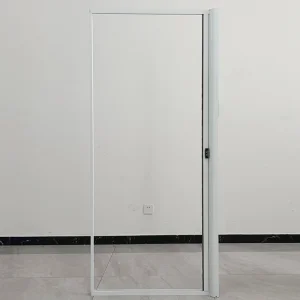 Automatically Rolled Back &amp; Easy to Disassemble Single Retractable Screen Door