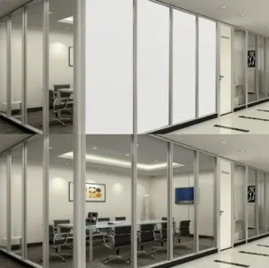 Smart Glass Film Switchable Pdlc PVC Pet Material Flat Transparent/Opaque for Home Office Hospital Gym Decorative Purpose