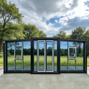 20ft Expandable Container Office Portable Mobile Prefabricated Clinic Modular Classroom Sandwich Panel Bathroom Modern Villa