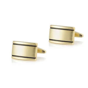 Gold Plated Brass Cufflinks