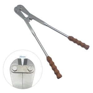 Stainless Steel Implant Cutter Finish to 6mm Diameter Capacity Detachable Handles Orthopedic Surgical Instrument