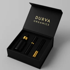Luxury Black Cardboard Package Box