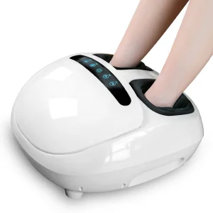 Foot SPA and Massager, Turejo Foot SPA for Home Use, Foot Massager Bath with Bubble, Vibration, 4 Manual Massage Rollers, Pumice Stone and Infrared Heater