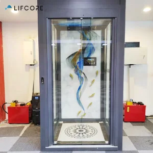 2-3 Floor Lifcore 0.3m/S Affordable Hydraulic Lift Custom Elevators for Homes