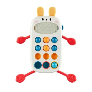 Brinquedo Educativo Coelho Silicone