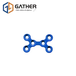 Maxillofacial Mini Double Y-Plate Trauma Implant 1.0 Thickness Plastic Cosmetic Surgery