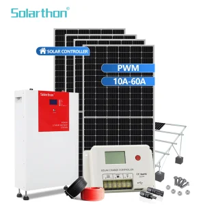Smart Solar Power Control System with Remote Monitoring Features