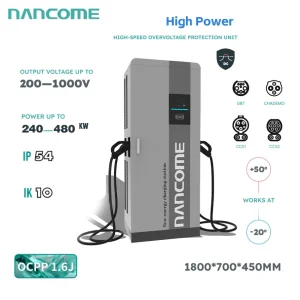 Nancome Industrial High Power Charging Station for Heavy Truck Charging with 240kw