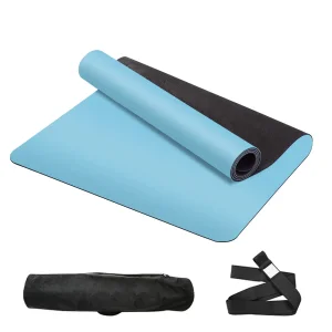 Foldable Custom Fitnesss Mat PU Yoga Mat Pilates Artist Exercise Yoga Mat Roll