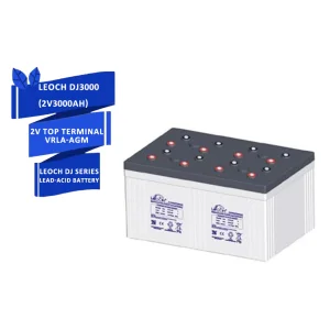 Leoch DJ3000 2V 3000ah Gel Battery for Industrial and Commercial Backup Power