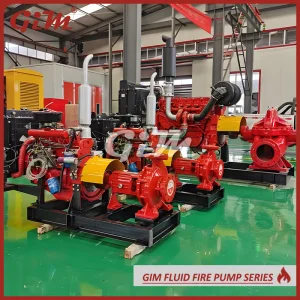 500gpm Diesel Engine Mounted Fire Pump