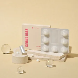 Seoul 1988 Collagen 100% Boosting Ball - Korean Skincare Anti-Aging Hydrating &amp; Skin Elasticity Enhancer 1box=80ea