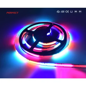 Paisagem Perfeita Cortável Ambiente Cores Ilusórias RGB 720LEDs/M Fita de LED COB