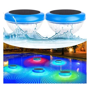 Solar RGB Automatic Color-Changing Floating Waterproof Swimming Pool Lights Garden Light