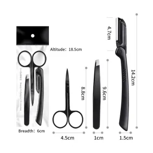 Black Eyebrow Tweezers