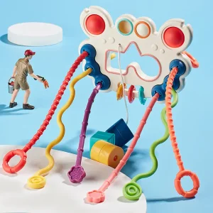 Sensory Educational Crab Music Toy for Ethiopian Toddlers