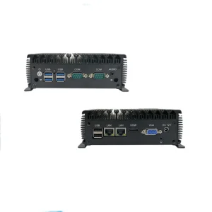 Mini Industrial Computer Core I3 I5 Processor Embedded Fanless Box Industrial Computer