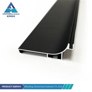 Indoor Floor Light Skirting Baseboard Aluminium LED Metal Wall Skirting Profile