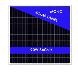 Painel Solar Mono de Alta Eficiência 90W