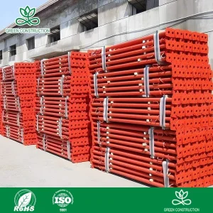 Green Construction Sizes Steel Props Suppliers Excellent Tensile Strength Rod Construction Plate Formwork Support