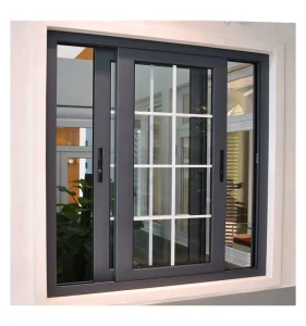Puertas y Ventanas Deslizantes PA Grandes Áreas de Vidrio Diseño de Ventanas Deslizantes de Aluminio en Venta
