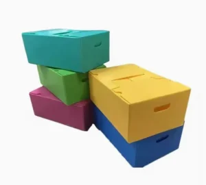 Folding Turnover Box Waterproof Moisture-Resistant Earthquake Pressure Resistant for Packaging Printing