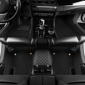 Accesorios de interior antideslizantes 3D Alfombra para Acura Zdx 2009-2017 Tapetes de lujo de cuero para el suelo del automóvil