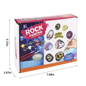 Wholesale DIY PS Plastic Rock Painting Kit