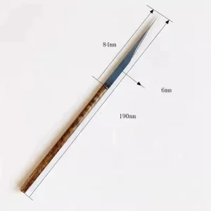 Hardened Carving Knives - Professional Woodworking Tools for Hardwood Carving, Violin Bridge Repair &amp; Sound Hole Shaping