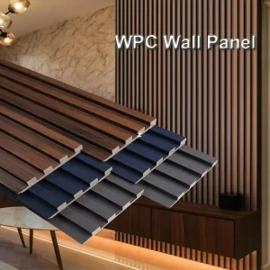 PVC Wooden Wall Decors Marble Timber Tube Wall Panel WPC Wall Panel for Home Interior Decoration
