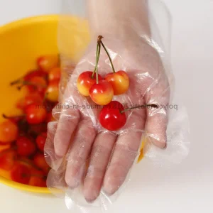 Clear PE Gloves
