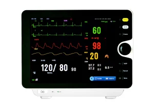 Fornecimento de Emergência Preço Monitor de Paciente Monitor Multiparamétrico com Carrinho