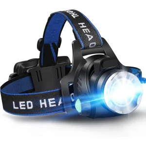 Waterproof Cycling Flashlight Durable Outdoor Sports Head Torch Hiking T6 LED Zoomable Headlamp