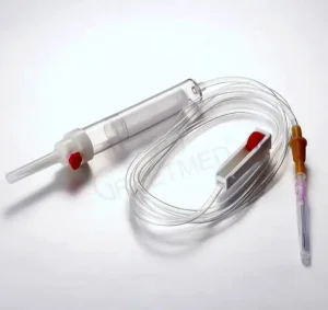 Conjuntos de infusión desechables oscuros servicio OEM intravenoso fluidos intravenosos EOS