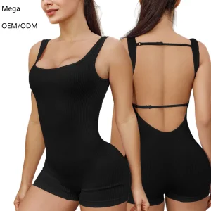 Mono de gimnasio sin costuras, ropa de fitness sexy para yoga