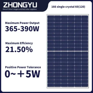 380W 385W 390W 395s Handybrite Solar Panels 400 Watt PV Panels Mono Crystalline Module