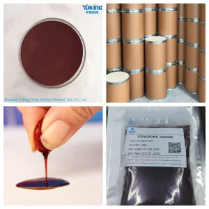 20 Years Manufacturer Wound Healing&amp; Treatment Povidone Iodine CAS NO 25655-41-8 PVP-I PVP Iodine Veterinary Medicine API