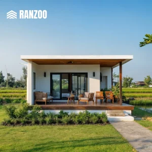 RANZOO Australian Standard Mobile House with Quick Installation and Insulation for Backyard Guest Stay