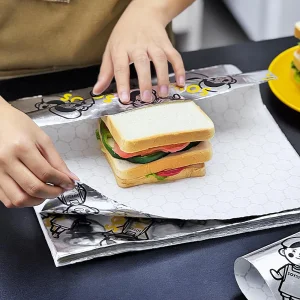 Customized Wrapping Waterproof Greaseproof Aluminum Foil Paper
