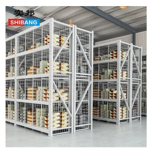 300KG Warehouse Rack Wire Shelf Medium Duty Supermarket Shelves Retail Write Rack Store Clothes Shelves