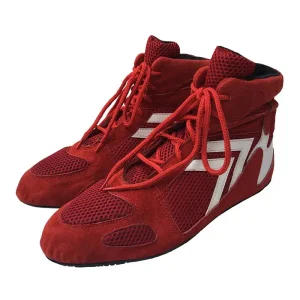 Professional Boxing Shoes Lightweight Athletic Footwear Lace-Up Closure Flexible Design for Training Competition Customizable