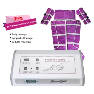 Full Body Lymphatic Drainage Pressotherapy Machine Air Compression Leg Massager Pressotherapy Body Contouring