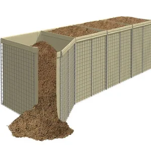Defensive Barrier Welded Gabion Baskets