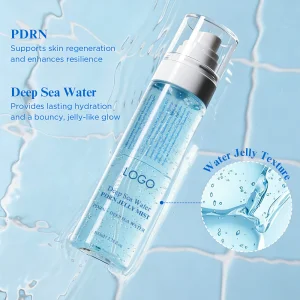 Private Label Beauty Skin Care Soothes Sensitive Skinfacial Moisturizer Dewy Glow Face Spray Deep Sea Water Pdrn Jelly Mist