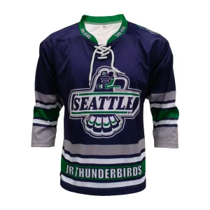 High-Quality Best Price Quick Dry OEM Professional Polyester Customized Embroidery Ice Hockey Jersey Supplier, Factory