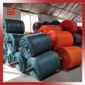 50*80cm Red Firewood Potato Garlic Onion Vegetable Tubular Leno Small PE/PP Net Mesh Bags