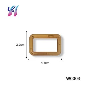 Premium Irregular Resin Buckles for Swimwear