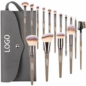 Portable Vegan Makeup Brush Set
